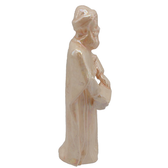 Wiseman King Holding Box Figurine Nativity Replacement Figure Iridescent 5 inch - Picture 5 of 7